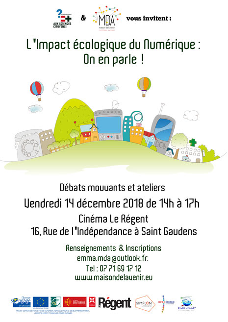 Affiche sur l'impact ecologique du 14 décembre