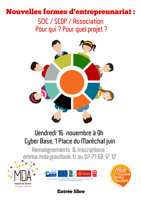 Affiche forme entreprenariat