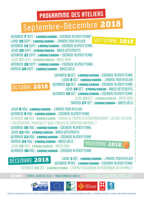 Programme MDA fin 2018