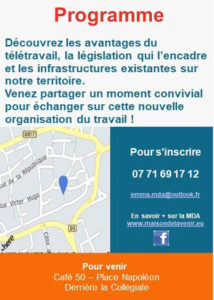 Programme de l'actu : télétravailler en comminges