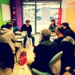 Photo du retour des coworkeurs
